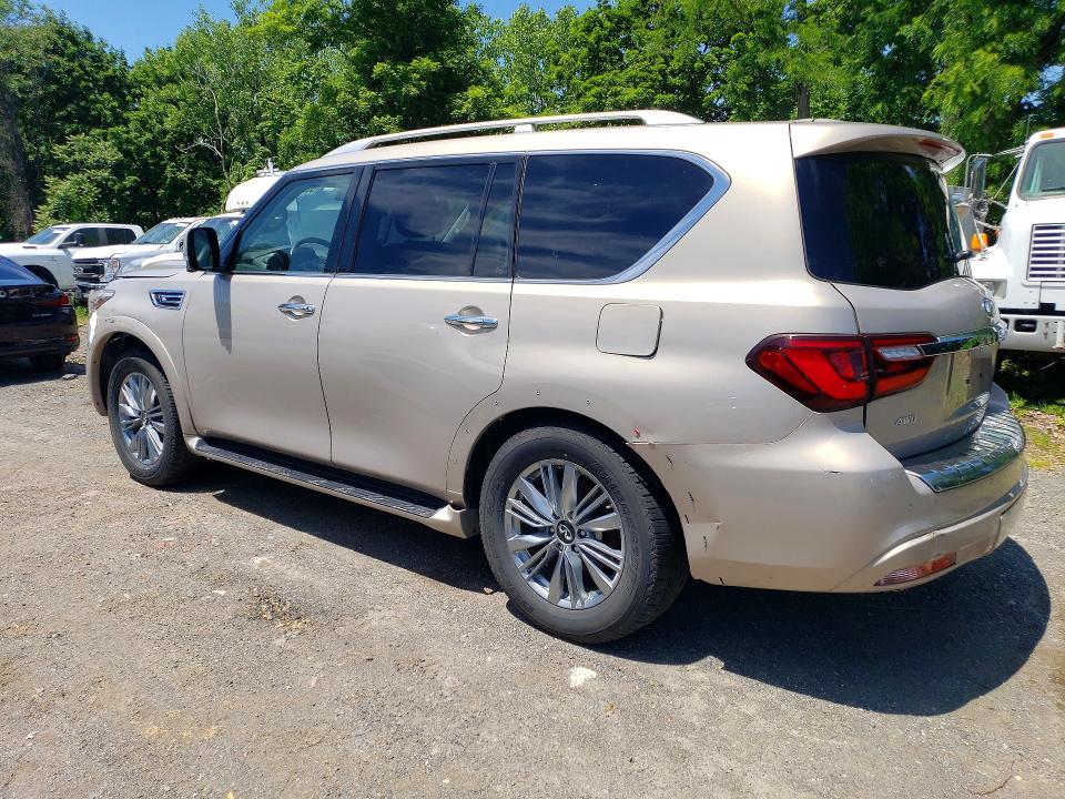 2023 Infiniti Qx80 VIN JN8AZ2AC3P9490300 COPART salvage auction — FRONT END, Fl - Certificate Of Destruction, sold $14,800 on 2026-07-28 (photo 2)
