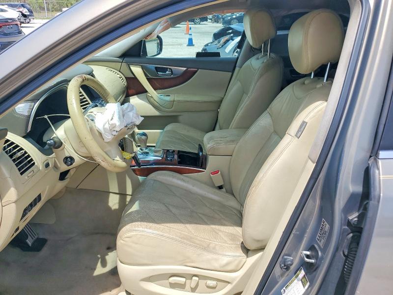 2010 Infiniti Fx35 VIN JN8AS1MU8AM801694 COPART salvage auction — FRONT END, Fl - Cert Of Title Slvg Rebuildable, sold $700 on 2026-07-08 (photo 7)