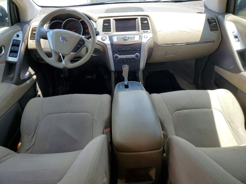 2010 Nissan Murano VIN JN8AZ1MU8AW012784 COPART salvage auction — REAR END, Fl - Cert Of Title Slvg Rebuildable, sold $575 on 2026-07-10 (photo 8)