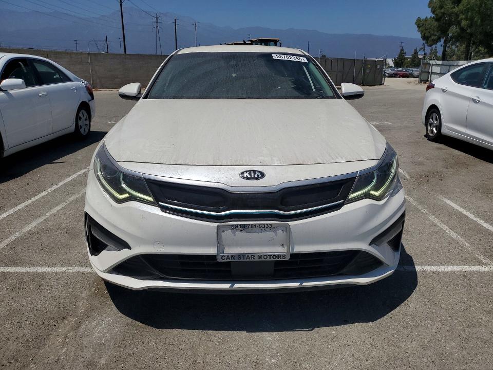 2020 Kia Optima hybrid VIN KNAGU4LE5L5045425 COPART salvage auction — REAR END, CA - DIS/DLR/EXP ONLY CLEAN TITLE (P), sold $10,000 on 2026-07-09 (photo 5)