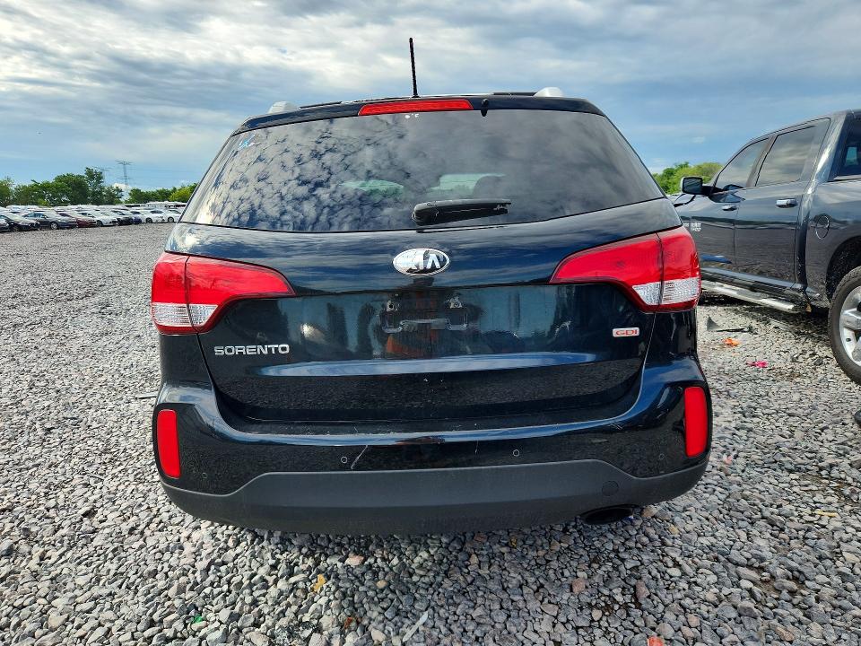 2015 Kia Sorento VIN 5XYKTDA69FG582936 COPART salvage auction — FRONT END, Mt - Certificate Of Title, sold $175 on 2026-07-27 (photo 6)