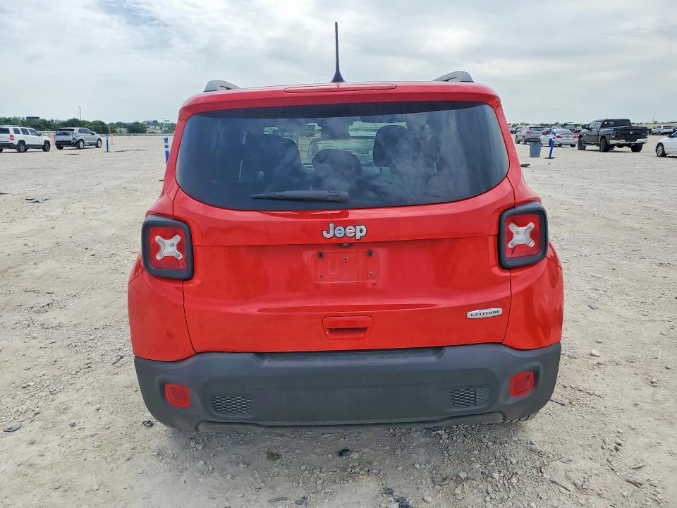 2021 Jeep VIN ZACNJCBB3MPN25294 COPART salvage auction — SIDE, Tx - Salvage Vehicle Title, sold $125 on 2026-08-20 (photo 6)
