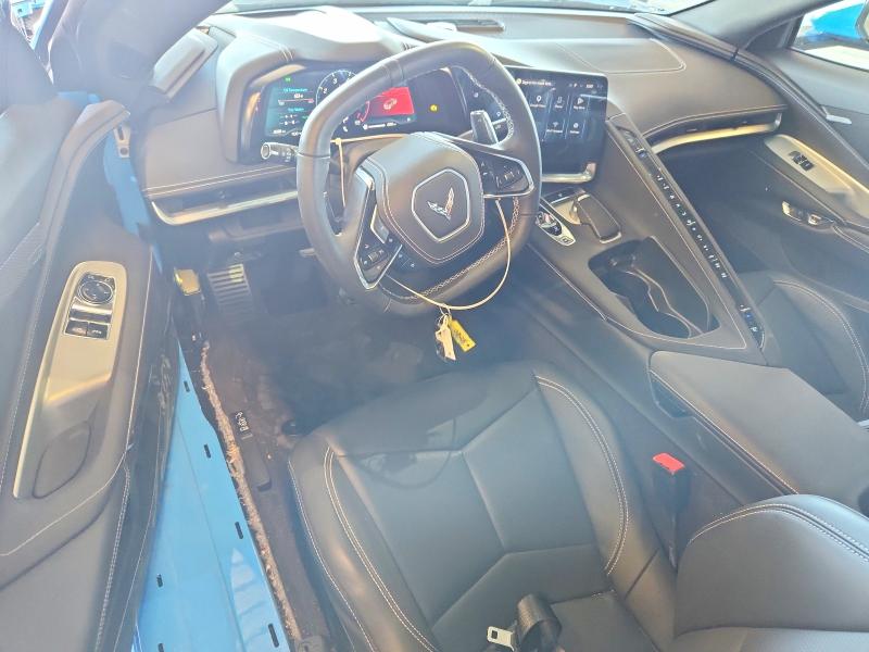 2025 Chevrolet Corvette stingray VIN 1G1YA2D46S5105116 COPART salvage auction — FRONT END, Ca - Salvage Certificate, sold $37,000 on 2026-07-20 (photo 8)