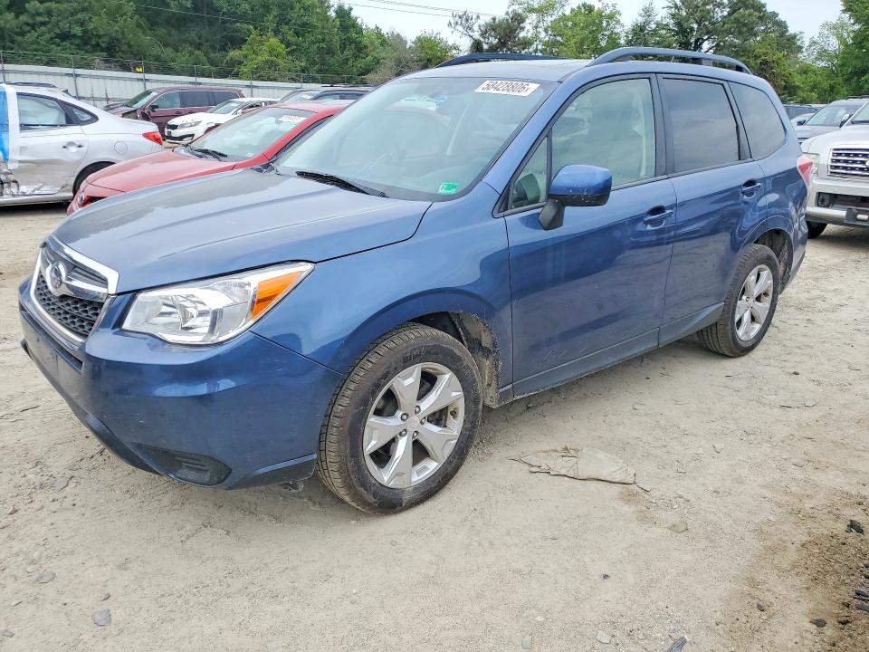 2014 Subaru Forester VIN JF2SJAECXEH454734 COPART salvage auction — MECHANICAL, Va - Certificate Of Title, sold $275 on 2026-07-09 (photo 1)