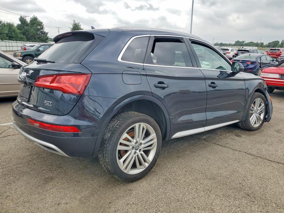 2018 Audi Q5 VIN WA1BNAFY7J2183121 COPART salvage auction — FRONT END, Oh - Cert Of Title-Salvage, sold $3,000 on 2026-07-15 (photo 3)
