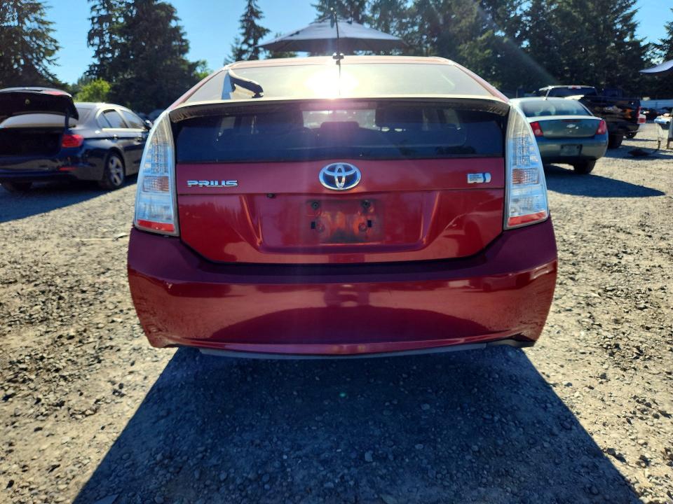 2011 Toyota Prius VIN JTDKN3DU0B0301511 COPART salvage auction — REAR END, WA - CERT OF OWNERSHIP-REBUILT, sold $900 on 2026-07-24 (photo 6)