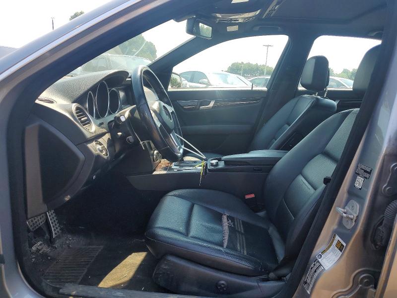 2014 Mercedes-benz C class VIN WDDGF8AB2EA949861 COPART salvage auction — FRONT END, Va - Cert Of Title-Salvage Rebuilt, sold $2,700 on 2026-07-31 (photo 7)