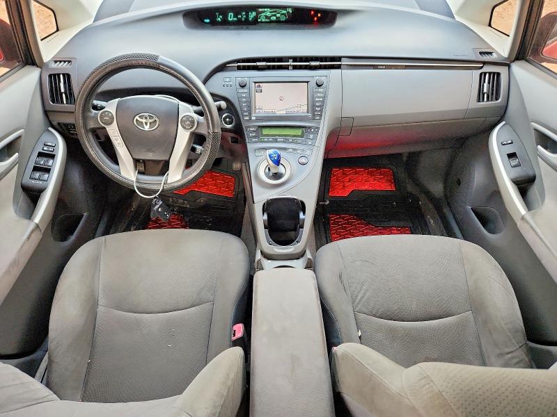 2011 Toyota Prius VIN JTDKN3DUXB1391681 COPART salvage auction — FRONT END, Tx - Salvage Vehicle Title, sold $900 on 2026-07-02 (photo 8)