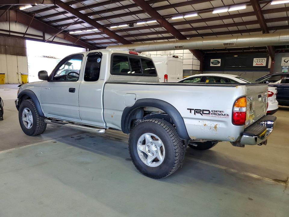 2004 Toyota Tacoma VIN 5TEWN72N34Z382091 COPART salvage auction — REAR END, Vt - Certificate Of Title, sold $3,000 on 2026-07-30 (photo 2)