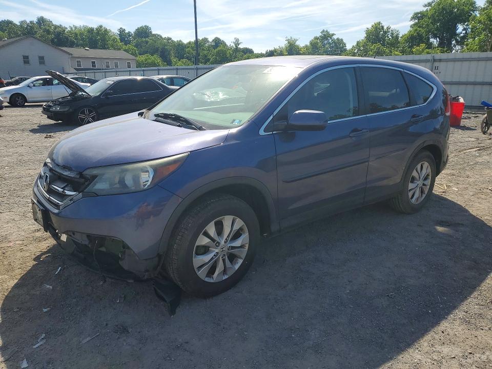 2014 Honda VIN 2HKRM4H54EH668056 COPART salvage auction — REAR END, Pa - Certificate Of Salvage, sold $2,000 on 2026-07-02 (photo 1)