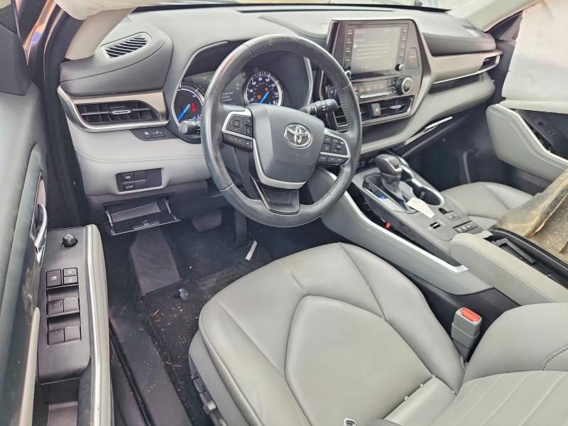 2022 Toyota Highlander VIN 5TDGBRCH8NS556950 COPART salvage auction — SIDE, Al - Cert Of Title-Salvage Title, sold $6,500 on 2026-07-13 (photo 8)