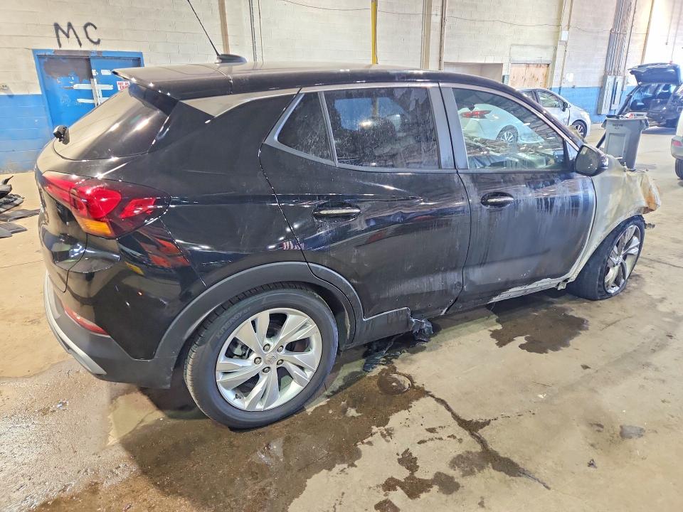 2026 Buick Encore gx VIN KL4AMCSL6TB106599 COPART salvage auction — ENGINE BURN, Mi - Scrap Certificate Of Title, sold $325 on 2026-07-24 (photo 3)