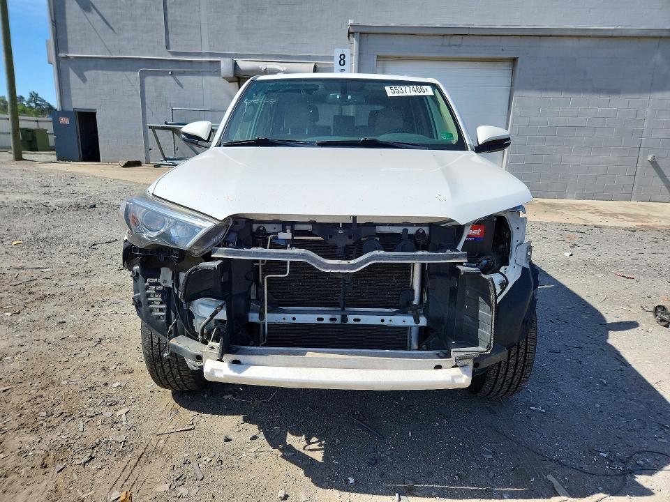 2018 Toyota 4runner VIN JTEBU5JRXJ5504904 COPART salvage auction — FRONT END, Va - Cert Of Title - Salvage, sold $12,600 on 2026-07-15 (photo 5)