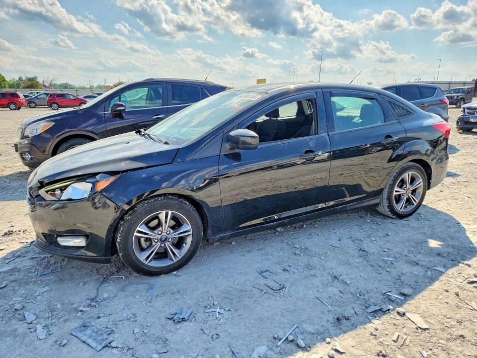 2018 Ford Focus VIN 1FADP3F29JL320365 COPART salvage auction — FRONT END, Il - Salvage Certificate, sold $1,050 on 2026-07-22 (photo 1)
