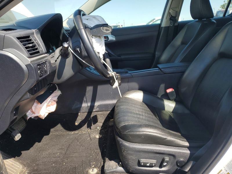 2011 Lexus Ct VIN JTHKD5BH4B2032047 COPART salvage auction — FRONT END, Mi - Certificate Of Title, sold $775 on 2026-07-28 (photo 7)