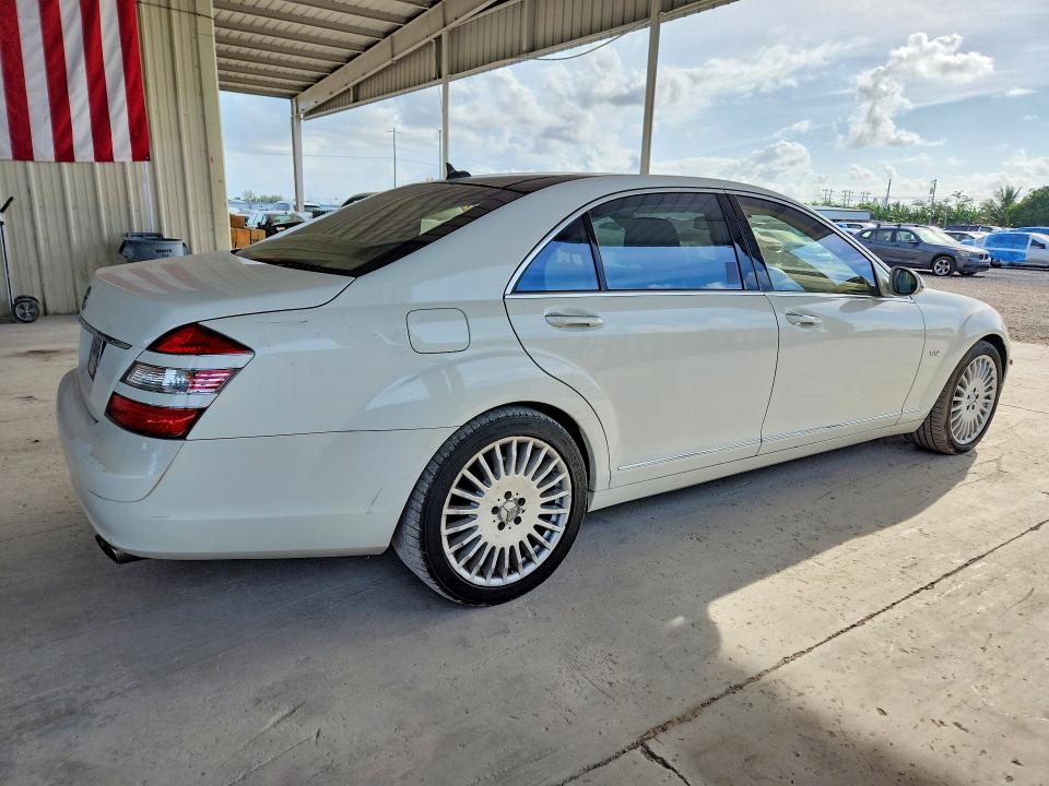 2007 Mercedes-benz S-klasse VIN WDDNG76X97A119058 COPART salvage auction — MINOR DENT/SCRATCHES, FL - CERTIFICATE OF TITLE (P), sold $6,800 on 2026-07-29 (photo 3)