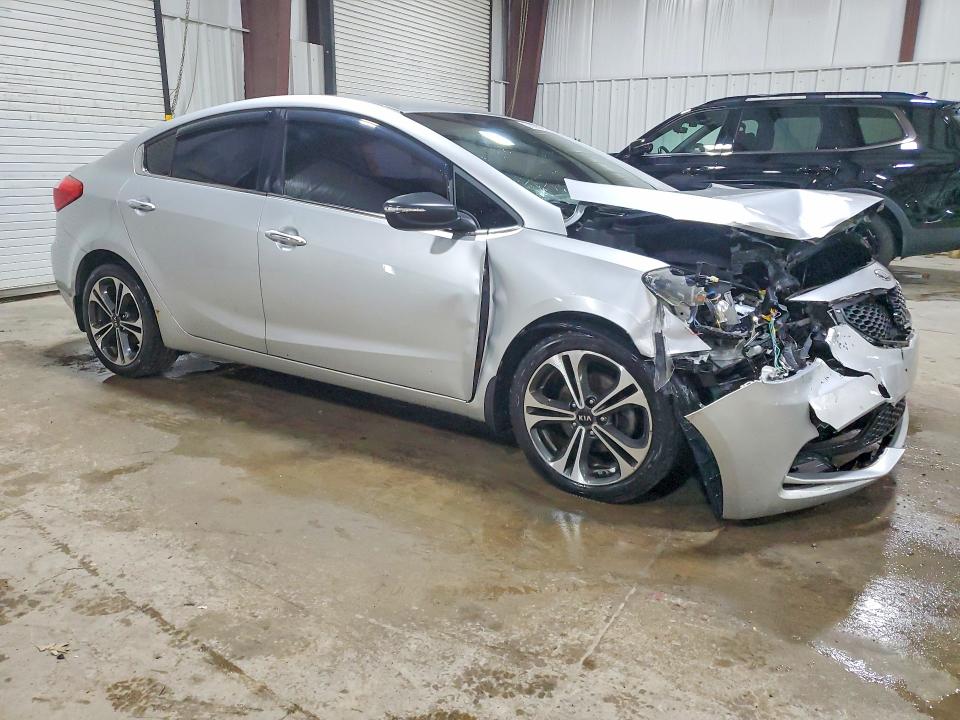 2014 Kia Forte VIN KNAFX4A87E5075383 COPART salvage auction — FRONT END, Pa - Certificate Of Salvage, sold $500 on 2026-07-15 (photo 4)