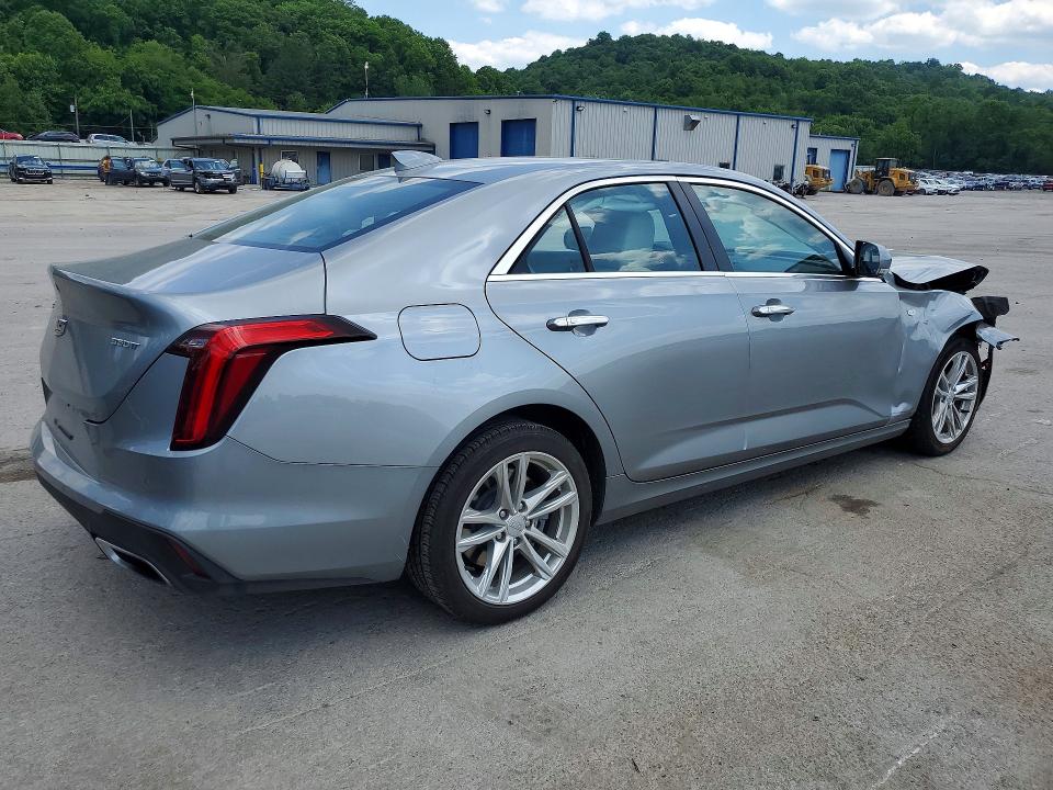 2026 Cadillac Ct4 VIN 1G6DA5RK1T0106853 COPART salvage auction — FRONT END, PA - CERTIFICATE OF SALVAGE, sold $100 on 2026-07-30 (photo 3)