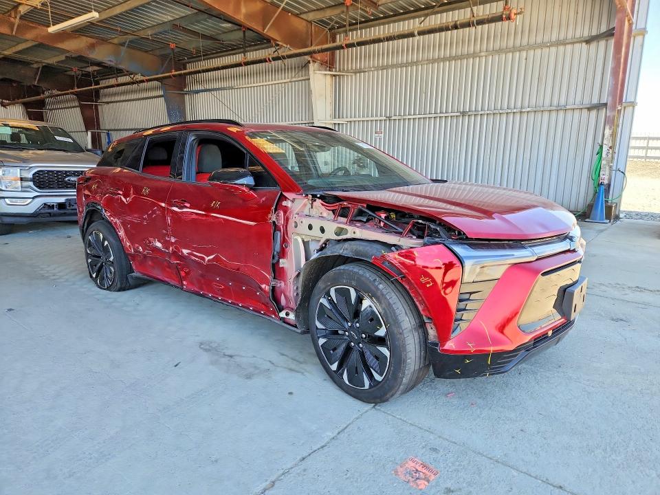 2024 Chevrolet Blazer VIN 3GNKDCRJ3RS170439 COPART salvage auction — SIDE, CA - SALVAGE CERTIFICATE, sold $8,500 on 2026-07-20 (photo 4)