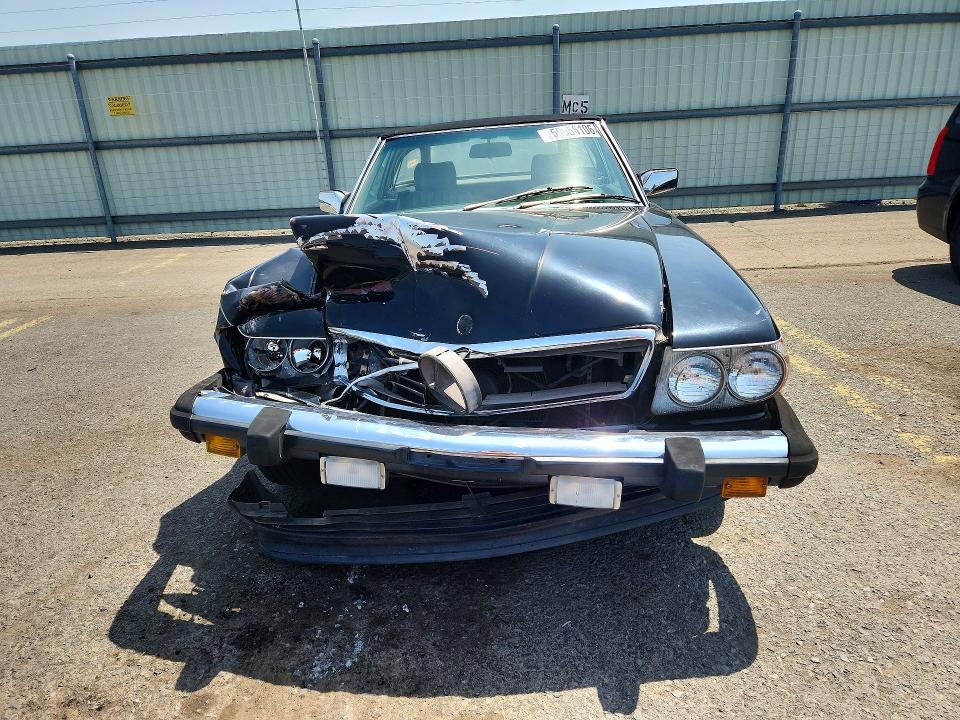 1987 Mercedes-benz 560 VIN WDBBA48D5HA056217 COPART salvage auction — FRONT END, Pa - Certificate Of Salvage, sold $2,200 on 2026-07-07 (photo 5)