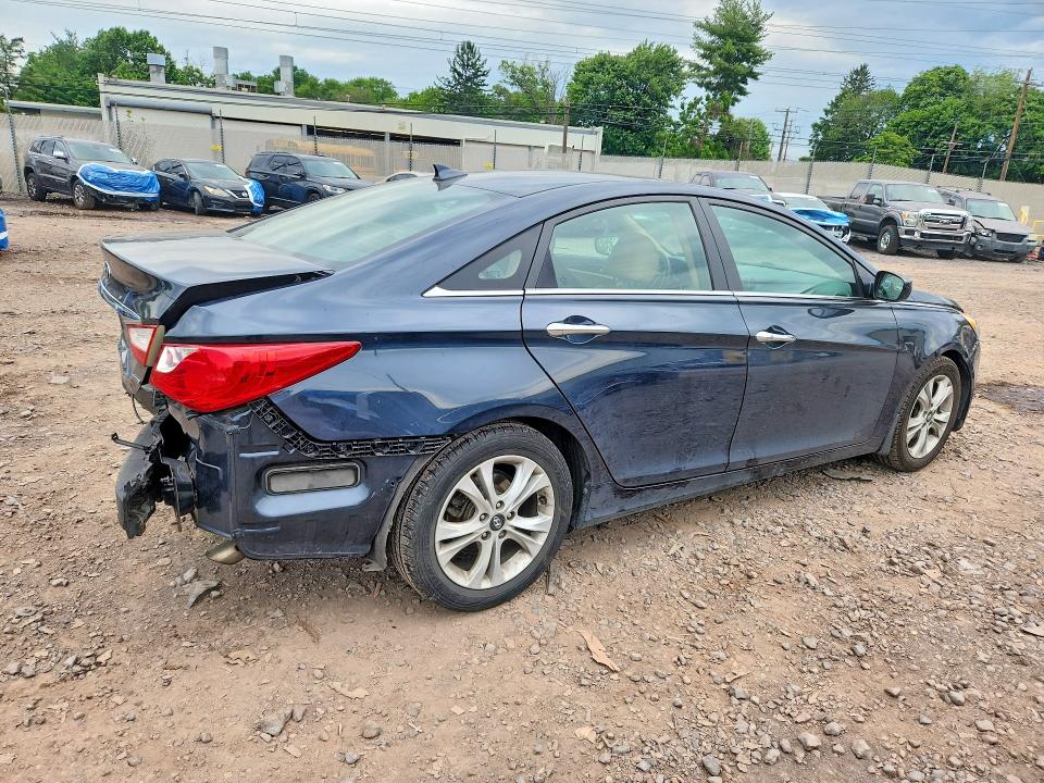 2013 Hyundai VIN 5NPEC4AC1DH792598 COPART salvage auction — REAR END, Pa - Certificate Of Salvage, sold $600 on 2026-07-15 (photo 3)