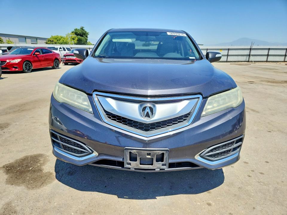 2016 Acura VIN 5J8TB3H54GL011683 COPART salvage auction — SIDE, Ca - Salvage Certificate, sold $2,100 on 2026-07-24 (photo 5)