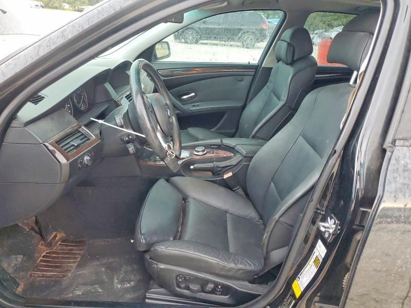 2008 BMW 5er VIN WBANW13538CZ73589 COPART salvage auction — FRONT END, Tx - Certificate Of Title, sold $675 on 2026-07-28 (photo 7)