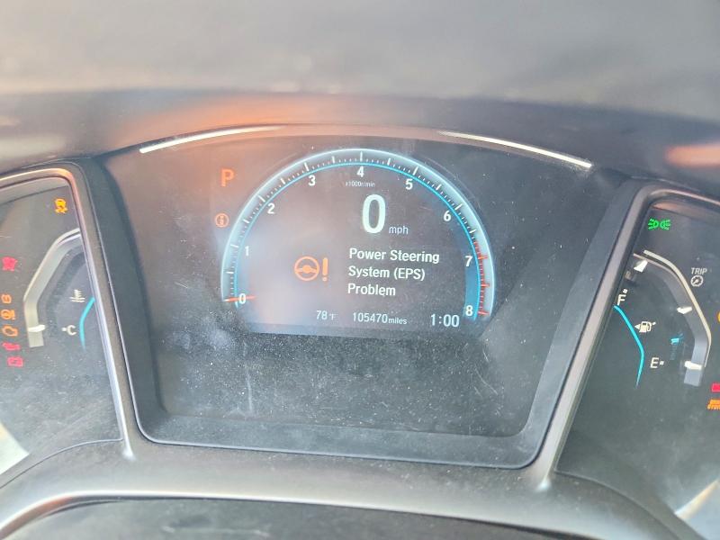 2018 Honda Civic VIN SHHFK7H54JU235757 COPART salvage auction — FRONT END, Pa - Certificate Of Salvage, sold $3,800 on 2026-07-06 (photo 9)