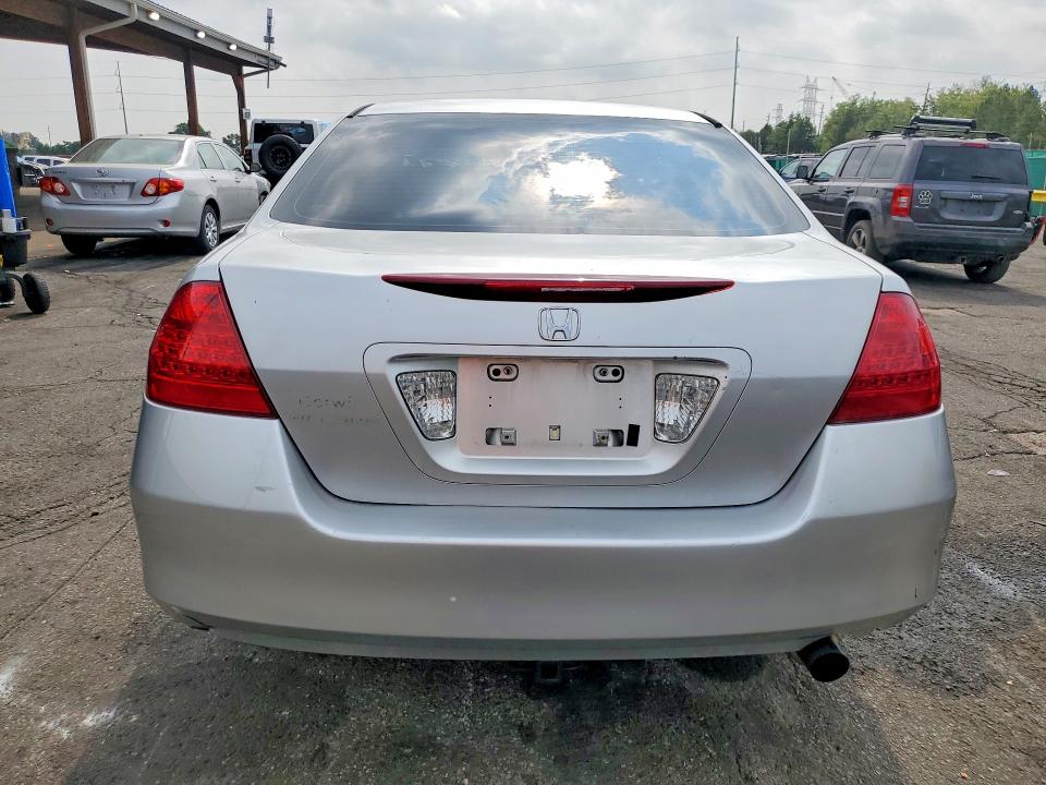 2007 Honda Accord VIN 1HGCM56737A105916 COPART salvage auction — FRONT END, Co - Public - Salvage Title, sold $850 on 2026-07-28 (photo 6)