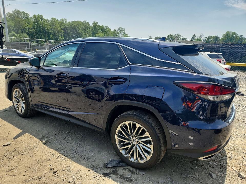 2022 Lexus Rx VIN 2T2JZMDA6NC368728 COPART salvage auction — MECHANICAL, Md - Cert Of Salvage > 75% Damage, sold $21,100 on 2026-07-28 (photo 2)
