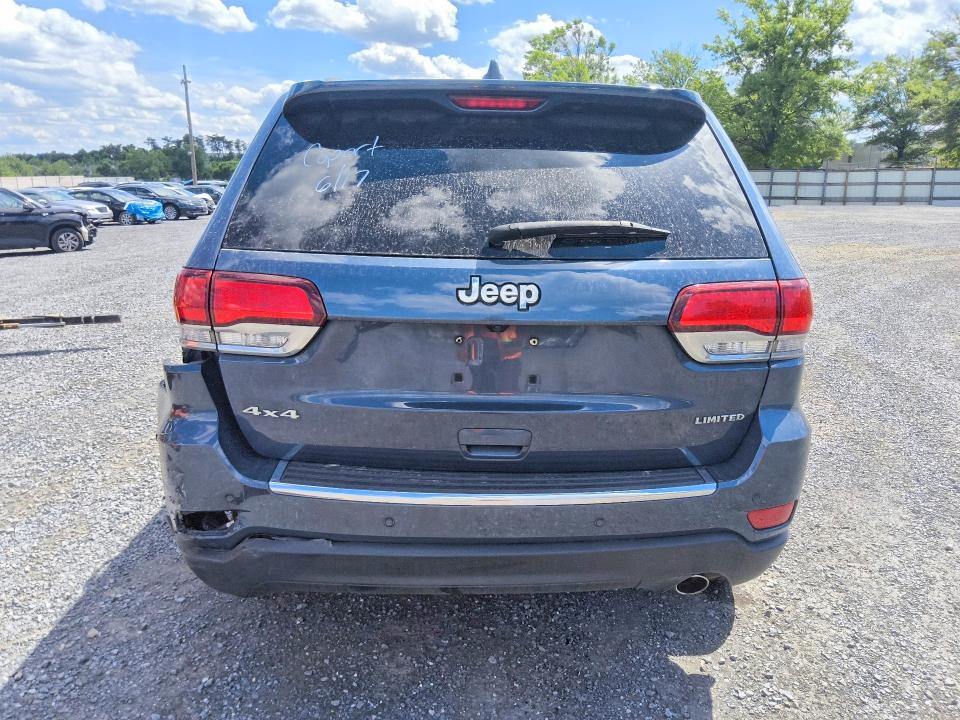 2020 Jeep Grand cherokee VIN 1C4RJFBG5LC225308 COPART salvage auction — REAR END, Wv - Certificate Of Title, sold $6,800 on 2026-07-09 (photo 6)