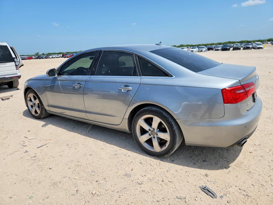 2012 Audi A6 VIN WAUDFAFC0CN154932 COPART salvage auction — REAR END, Tx - Certificate Of Title, sold $925 on 2026-07-30 (photo 2)