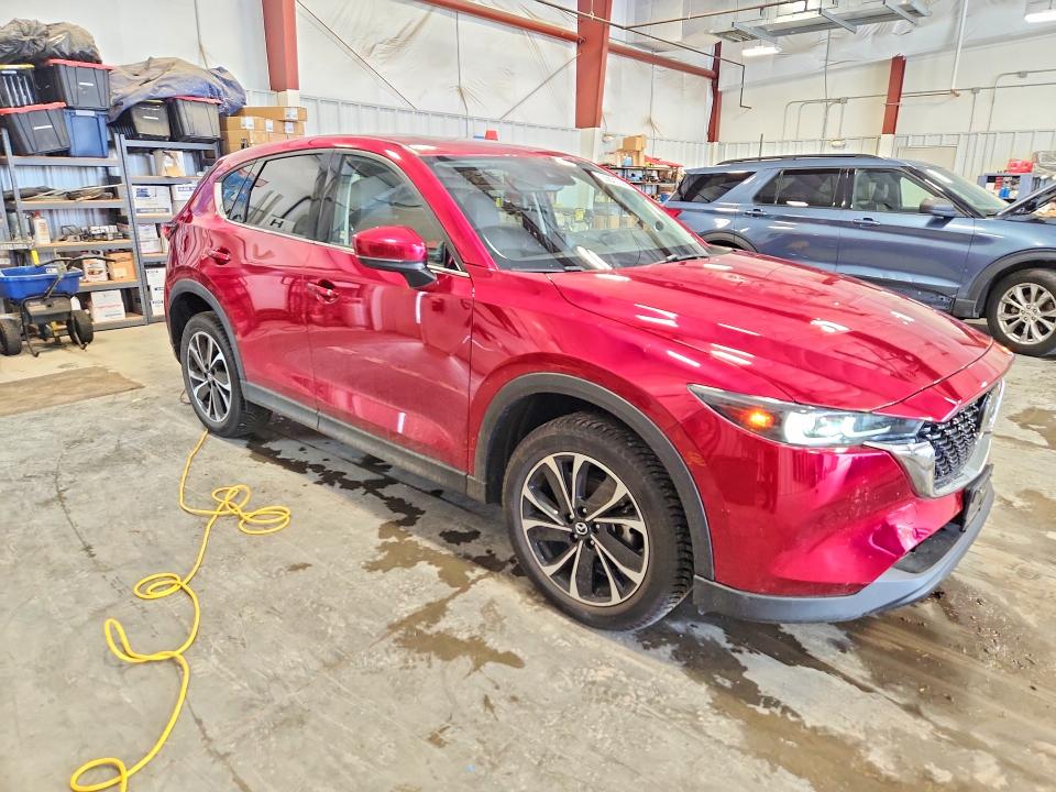 2022 Mazda Cx-5 VIN JM3KFBDM9N0536041 COPART salvage auction — HAIL, Wi - Cert Of Title-Claim Paid, sold $14,900 on 2026-07-07 (photo 4)