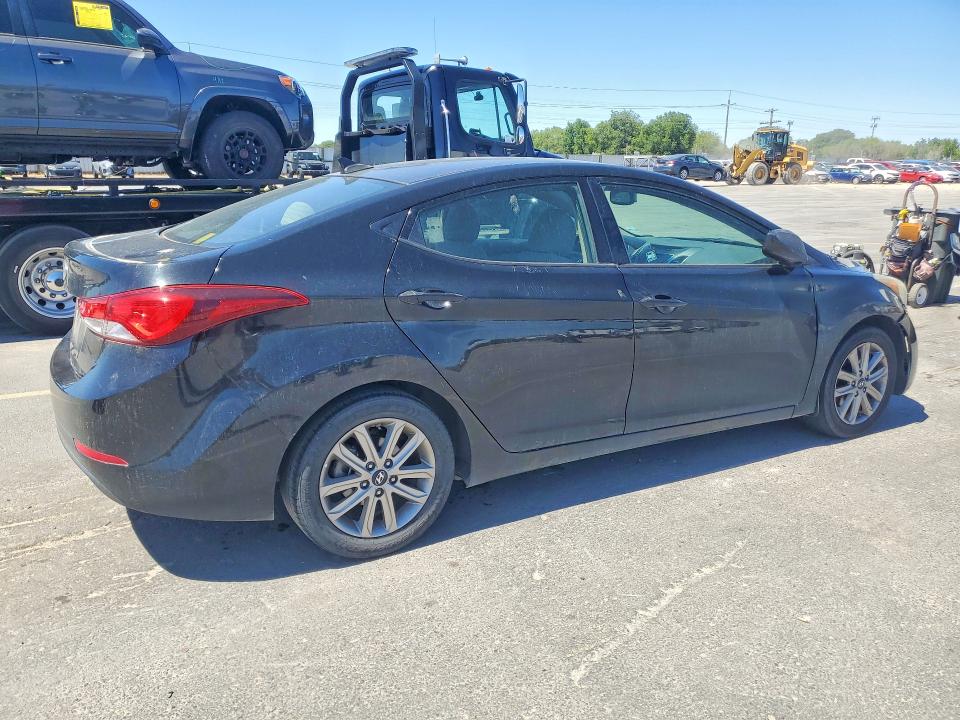 2014 Hyundai Elantra VIN 5NPDH4AE3EH500238 COPART salvage auction — FRONT END, Id - Certificate Of Title, sold $1,450 on 2026-07-09 (photo 3)