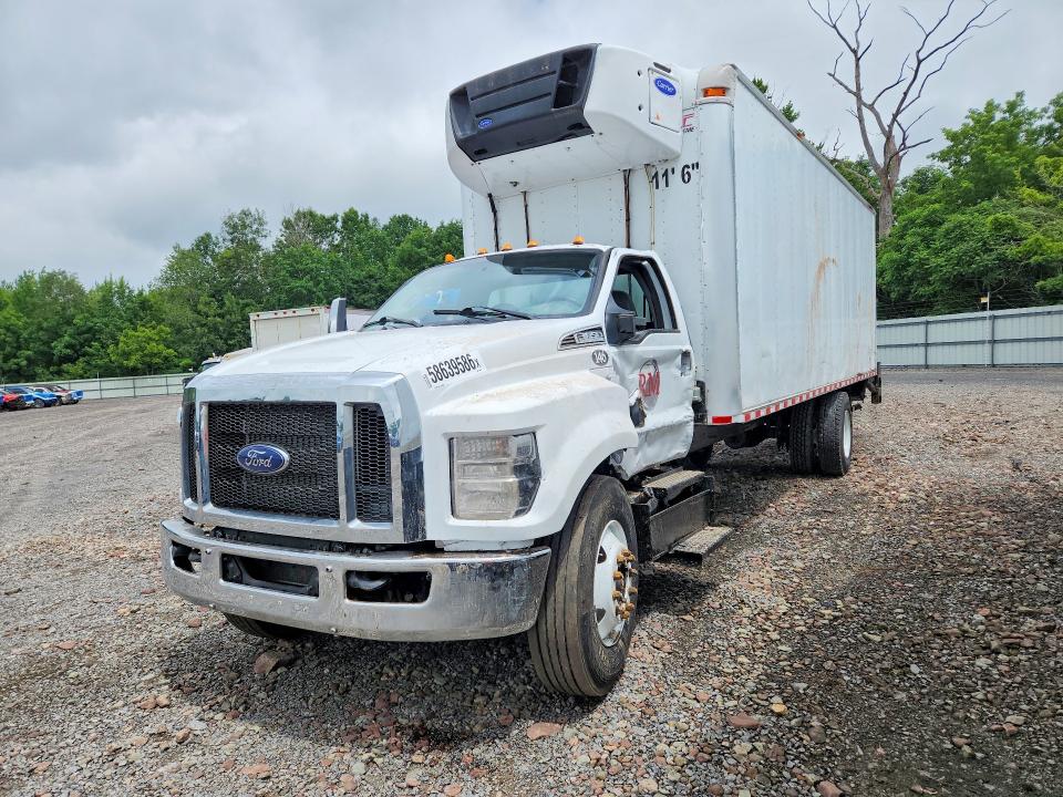 2024 Ford F-650 VIN 1FDNF6AN2RDF10949 COPART salvage auction — FRONT END, ME - CERT OF TITLE-SALVAGE COLLISIO, sold $10,900 on 2026-07-29 (photo 1)