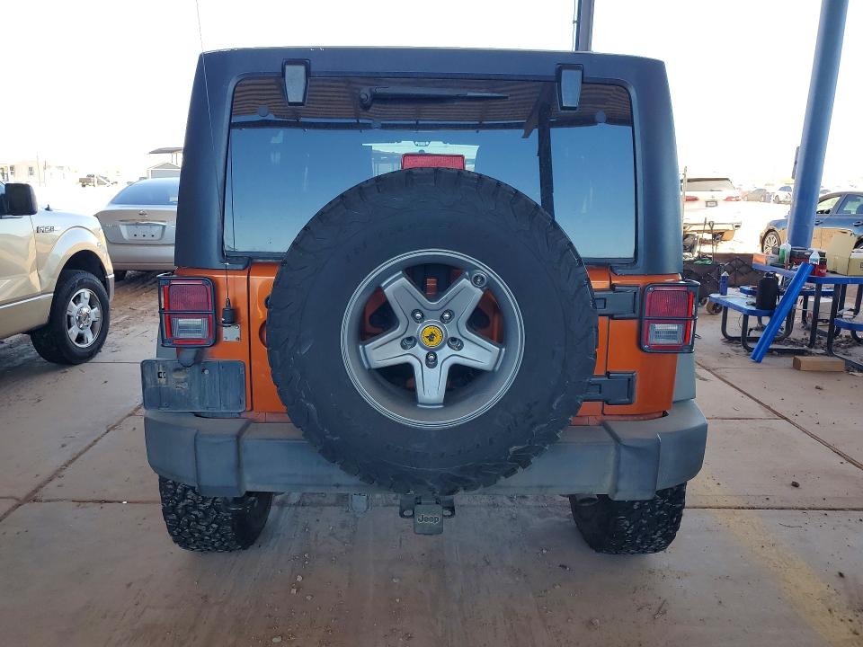 2011 Jeep Wrangler / VIN 1J4BA6H10BL505795 COPART salvage auction — ENGINE BURN, Az - Cert Of Title - Salvage, sold $4,950 on 2026-07-02 (photo 6)