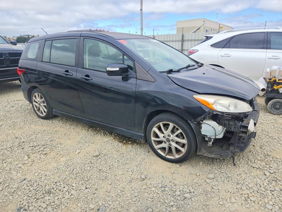 2013 Mazda 5 VIN JM1CW2CL5D0152522 COPART salvage auction — FRONT END, Ca - Salvage Certificate, sold $725 on 2026-07-07 (photo 4)