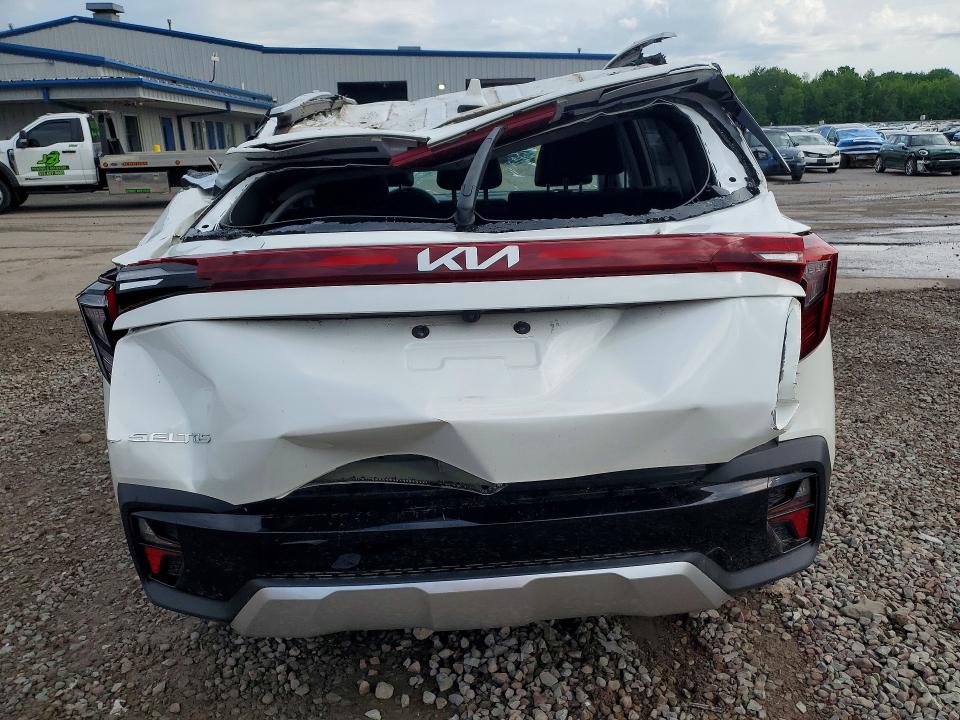 2024 Kia Seltos VIN KNDEUCAA4R7584040 COPART salvage auction — REAR END, Ny - Mv-907A Salvage Certificate, sold $3,550 on 2026-07-29 (photo 6)