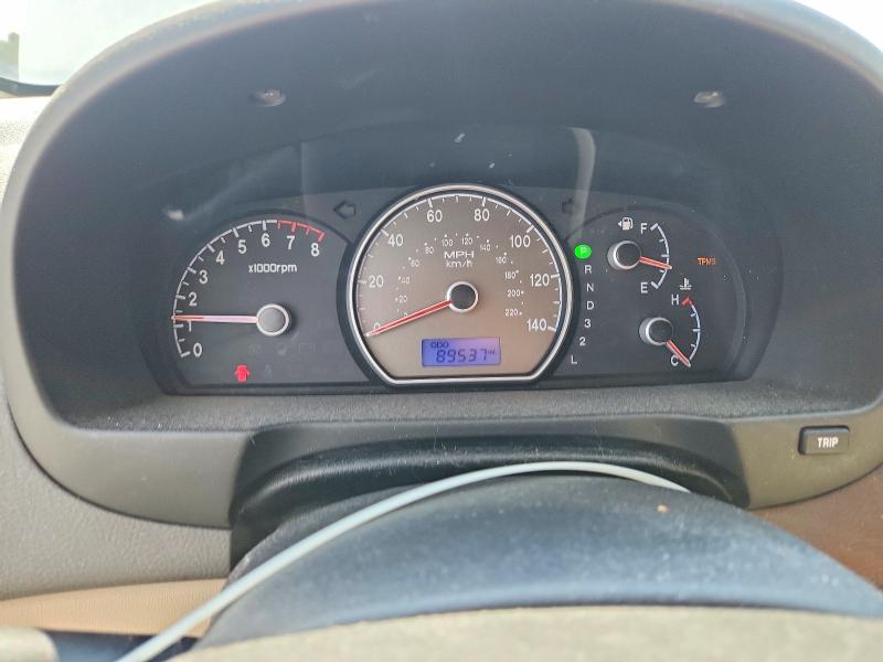 2008 Hyundai Elantra VIN KMHDU46D38U477819 COPART salvage auction — FRONT END, FL - CERT OF TITLE SLVG REBUILDABLE, sold $1,750 on 2026-07-07 (photo 9)