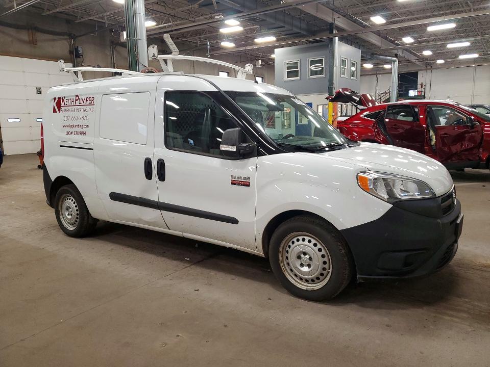 2018 Ram VIN ZFBERFAB9J6L38299 COPART salvage auction — HAIL, Mn - Cert Of Title-Salvage, sold $5,800 on 2026-08-12 (photo 4)