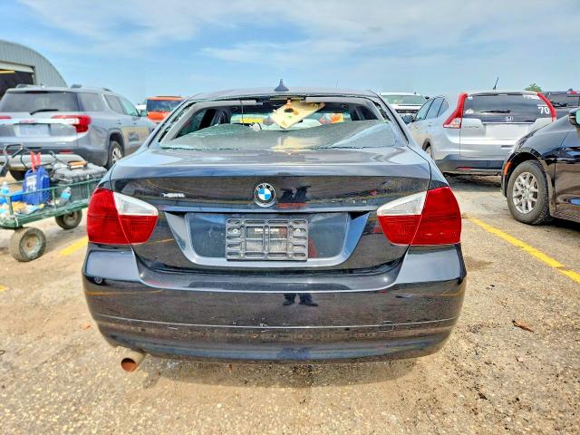 2007 BMW 3er VIN WBAVC93567K031676 COPART salvage auction — WATER/FLOOD, Ks - Cert Of Title-Salvage, sold $375 on 2026-07-22 (photo 6)