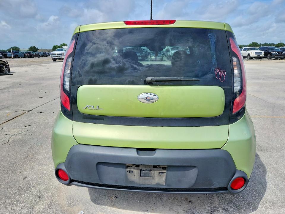 2015 Kia VIN KNDJP3A58F7750497 COPART salvage auction — WATER/FLOOD, La - Cert Of Title-Salvage Flood, sold $375 on 2026-07-22 (photo 6)