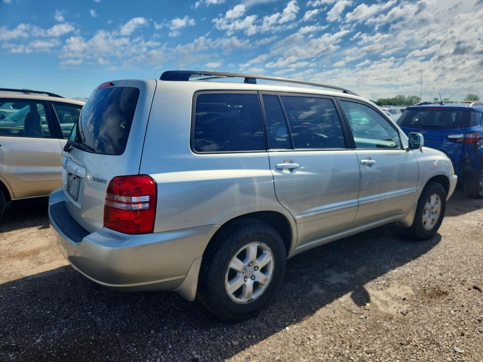 2003 Toyota Highlander VIN JTEGF21A130112144 COPART salvage auction — MINOR DENT/SCRATCHES, Il - Certificate Of Title, sold $425 on 2026-07-28 (photo 3)