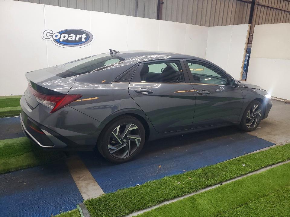 2025 Hyundai Elantra VIN KMHLS4DG2SU904980 COPART salvage auction — SIDE, FL - CERTIFICATE OF TITLE (P), sold $6,000 on 2026-07-15 (photo 3)