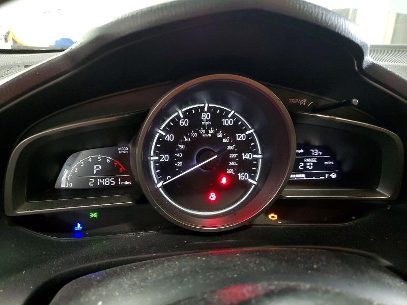 2018 Mazda 3 VIN 3MZBN1K7XJM208344 COPART salvage auction — FRONT END, Mn - Cert Of Title-Prior Salvage, sold $1,950 on 2026-07-09 (photo 9)
