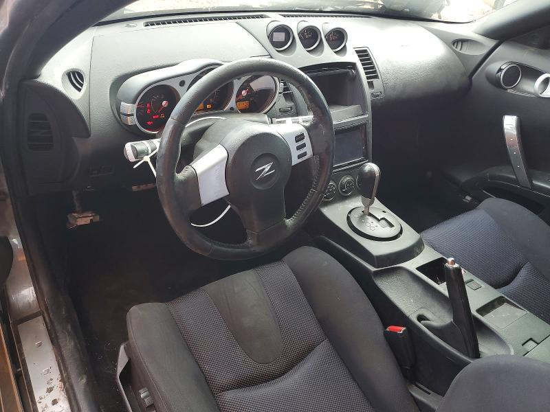 2004 Nissan 350z VIN JN1AZ34E34T050352 COPART salvage auction — STRIPPED, Az - Cert Of Title-Restored Salvage, sold $250 on 2026-07-09 (photo 8)