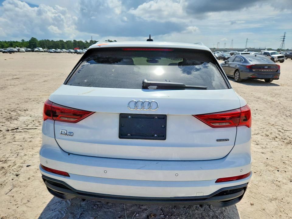 2023 Audi Q3 VIN WA1DECF35P1118906 COPART salvage auction — FRONT END, Tx - Salvage Vehicle Title, sold $3,950 on 2026-07-07 (photo 6)