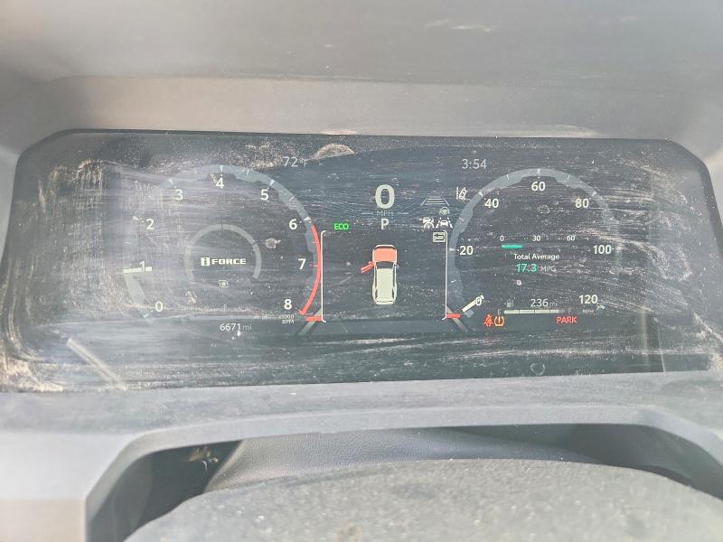 2025 Toyota 4runner VIN JTEVA5BR4S5024024 COPART salvage auction — FRONT END, Wi - Cert Of Title-Claim Paid, sold $38,000 on 2026-07-28 (photo 9)