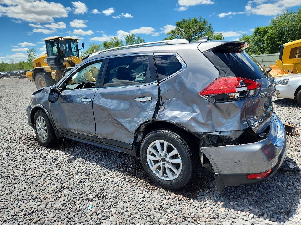 2017 Nissan Rogue VIN JN8AT2MV9HW280401 COPART salvage auction — ROLLOVER, Il - Salvage Certificate, sold $200 on 2026-07-20 (photo 2)