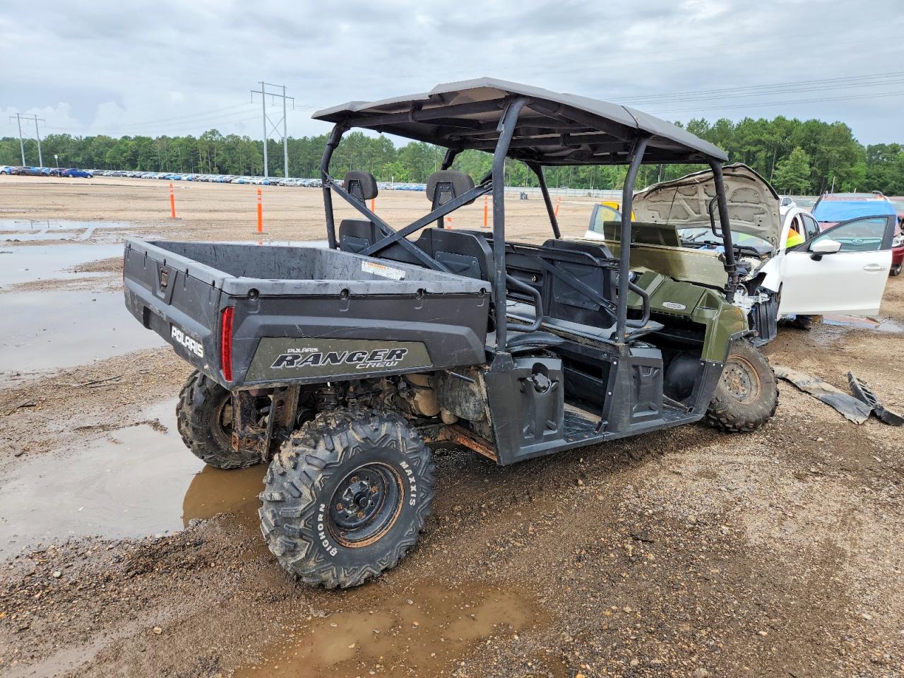 2013 Polaris Ranger VIN 4XAWH76A5DG283463 COPART salvage auction — Undercarriage, LA - CERTIFICATE OF TITLE, sold $2,400 on 2026-06-30 (photo 4)
